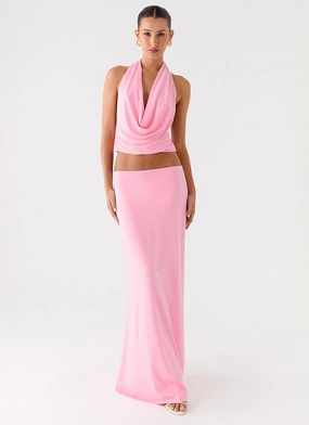 Perfect Silhouette Ashi Maxi Skirt - Pink