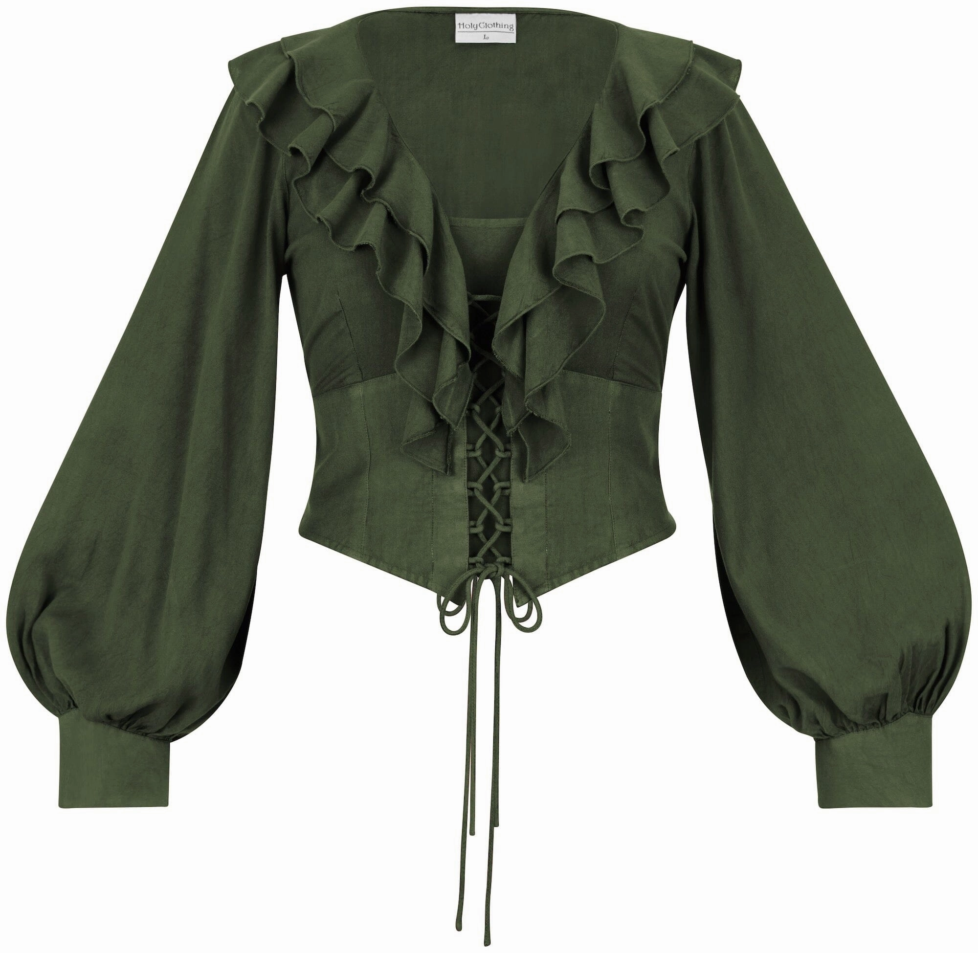 Bonny Limited Edition Moss Green Compact Stitching