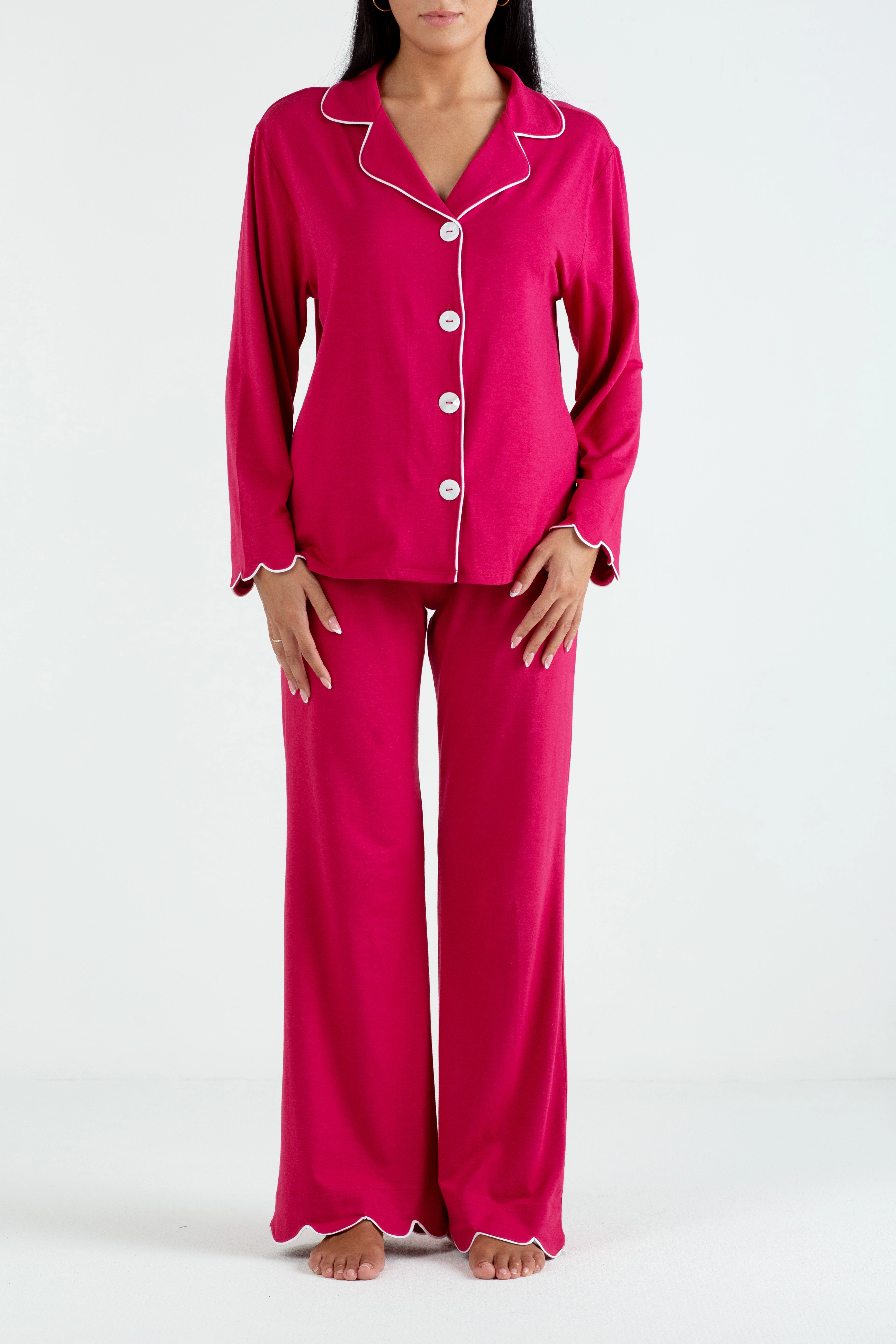 Bamboo Sleepwear (Berry) EcoFriendly Material