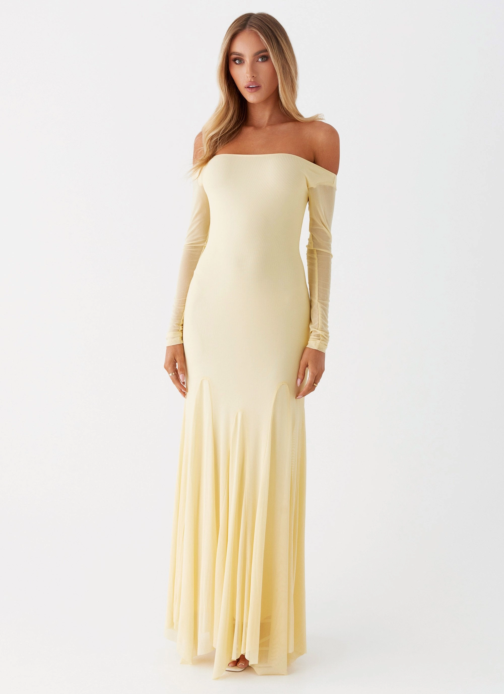 Maribel Maxi Dress - Yellow Fresh Energy