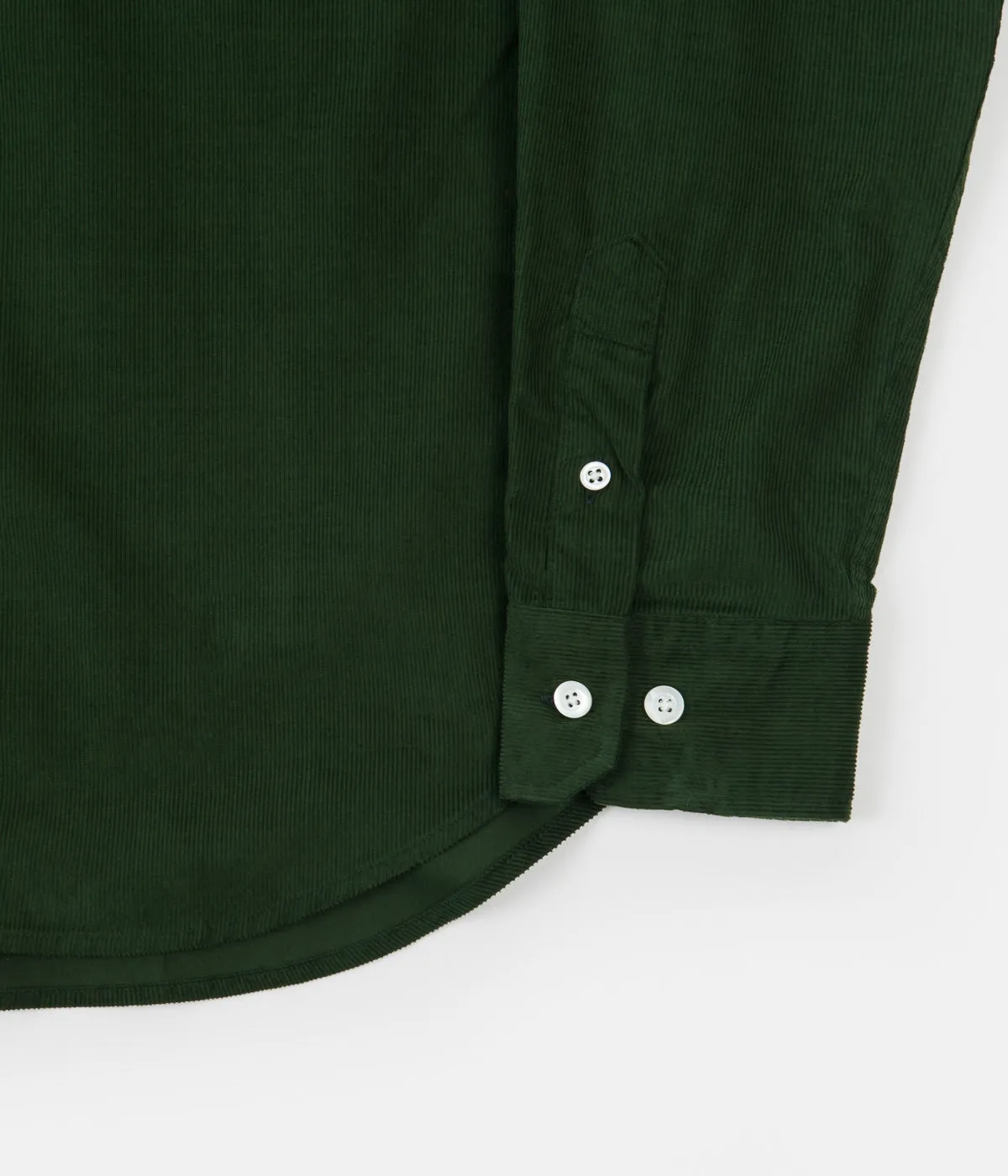 Norse Projects Osvald Corduroy Shirt - Dartmouth Green