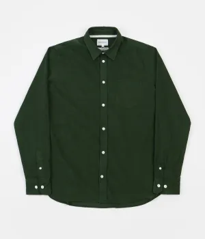 Norse Projects Osvald Corduroy Shirt - Dartmouth Green
