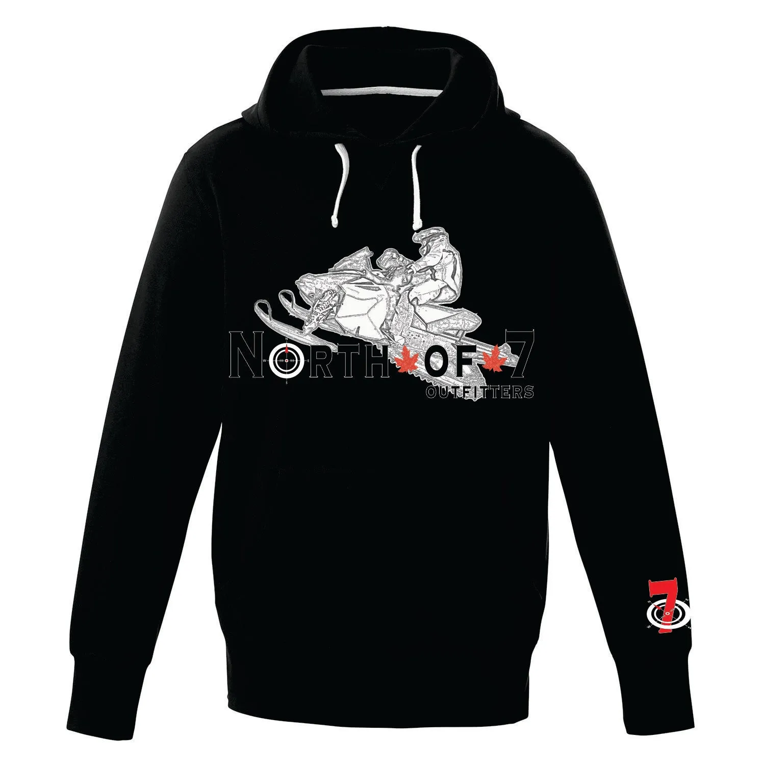 North of 7 Outfitters Women's Skidoo Logo Pullover Hoodie