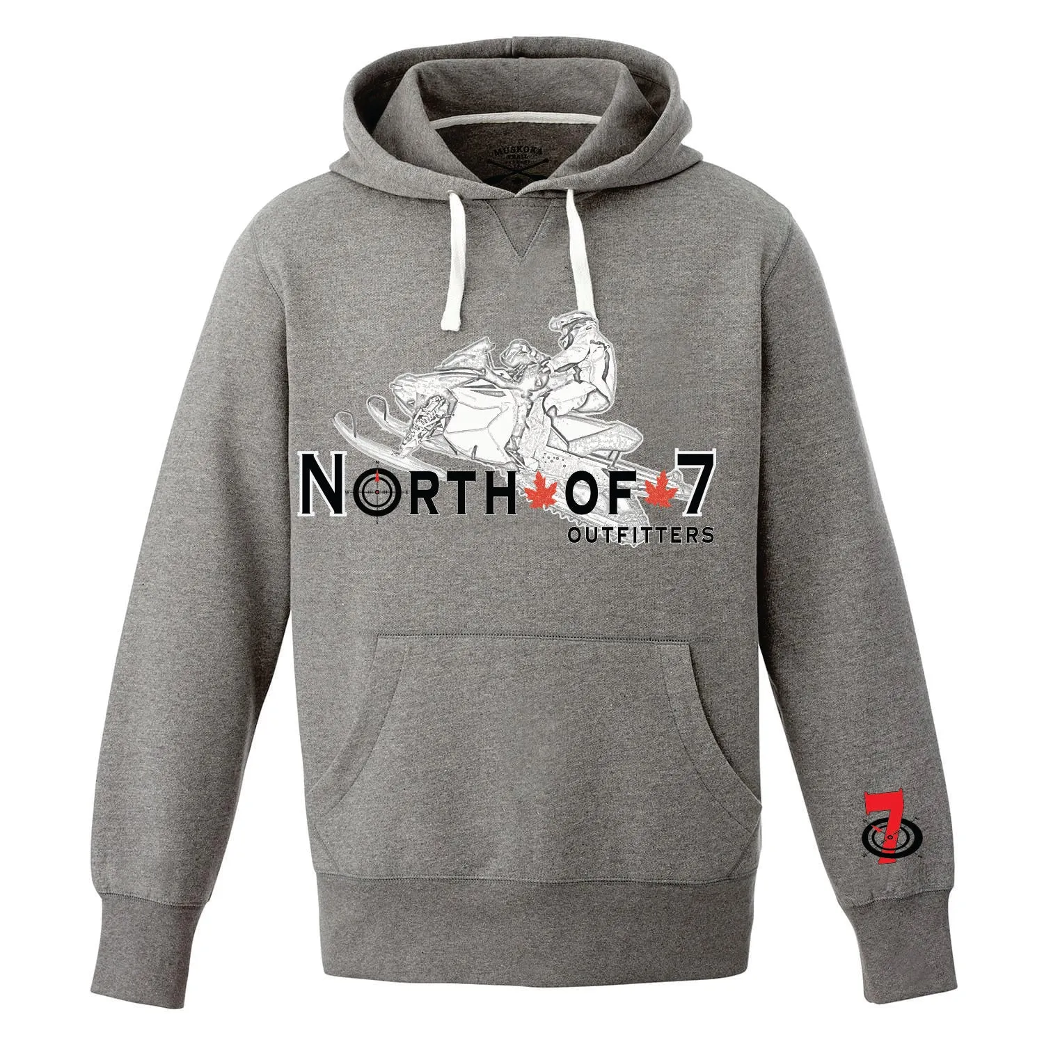 North of 7 Outfitters Women's Skidoo Logo Pullover Hoodie