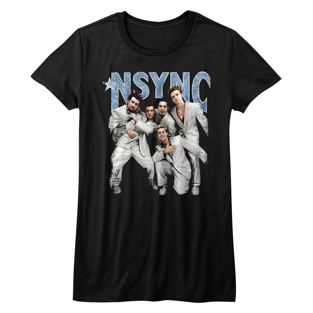 NSYNC Strike A Pose Women's T-Shirt
