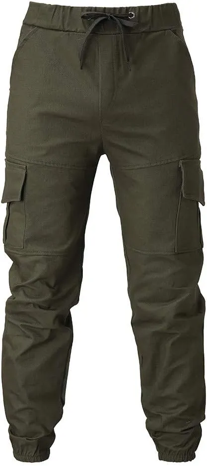 Nyybw Mens Hiking Cargo Pants - Fashion Joggers Cycling Sports Pants Casual Cargo Pants Gym Sweatpants Trousers Long Pants
