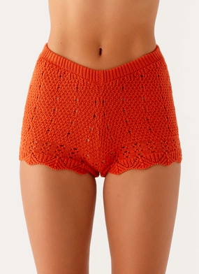 Thermal regulation Comfy Feel Oakley Low Rise Mini Shorts - Orange