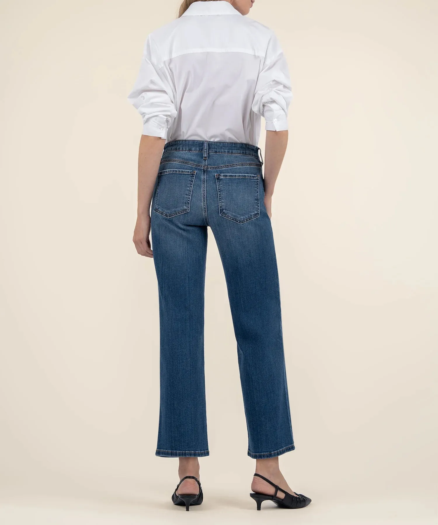 Casual Wear Charlotte High Rise Wide Leg Jean - Healthy