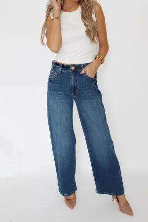 LowProfileWaistband Charlotte High Rise Wide Leg Jean - Healthy
