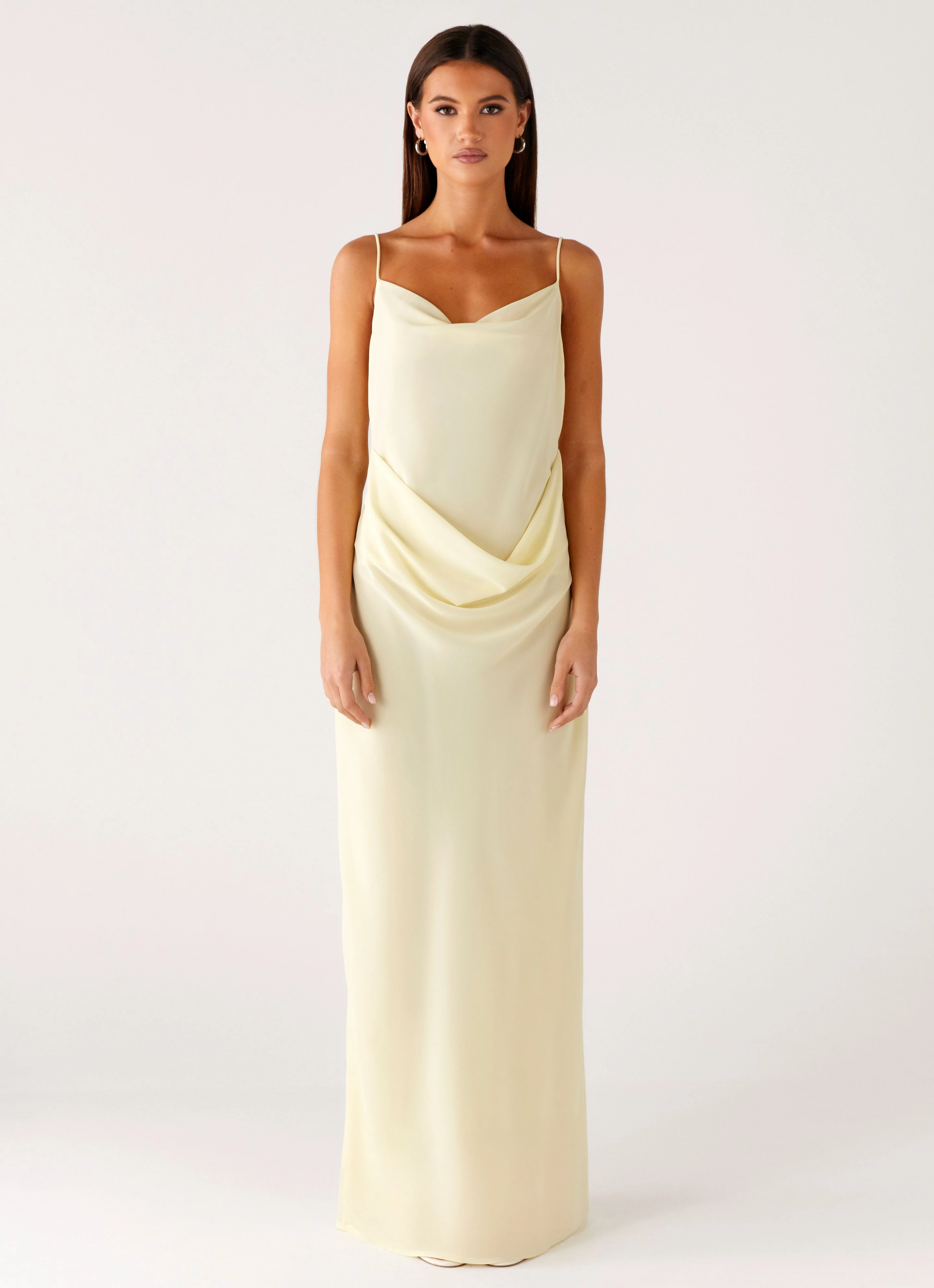 Noble Aura Oliana Maxi Dress - Yellow