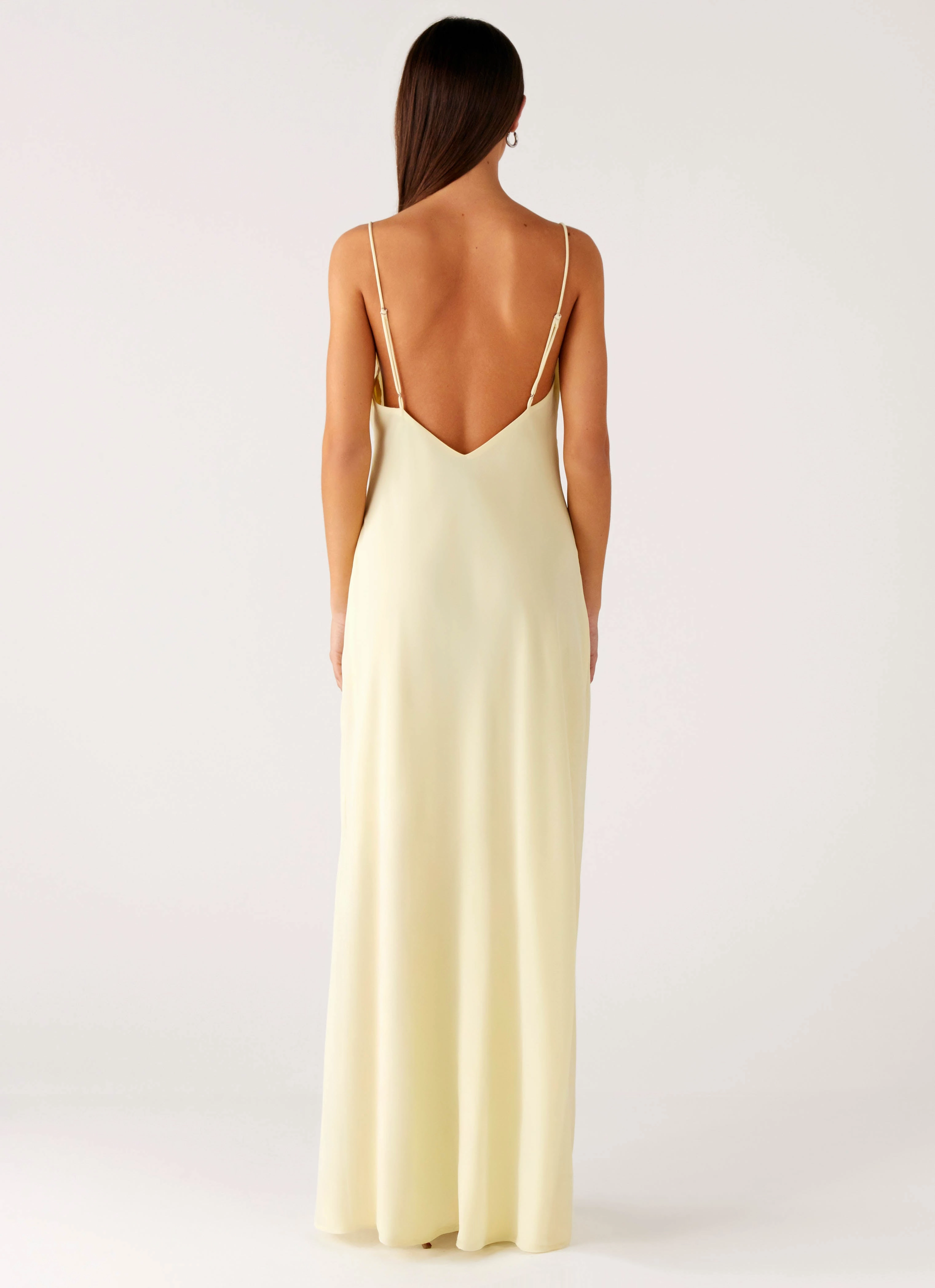 Oliana Maxi Dress - Yellow Daily Option
