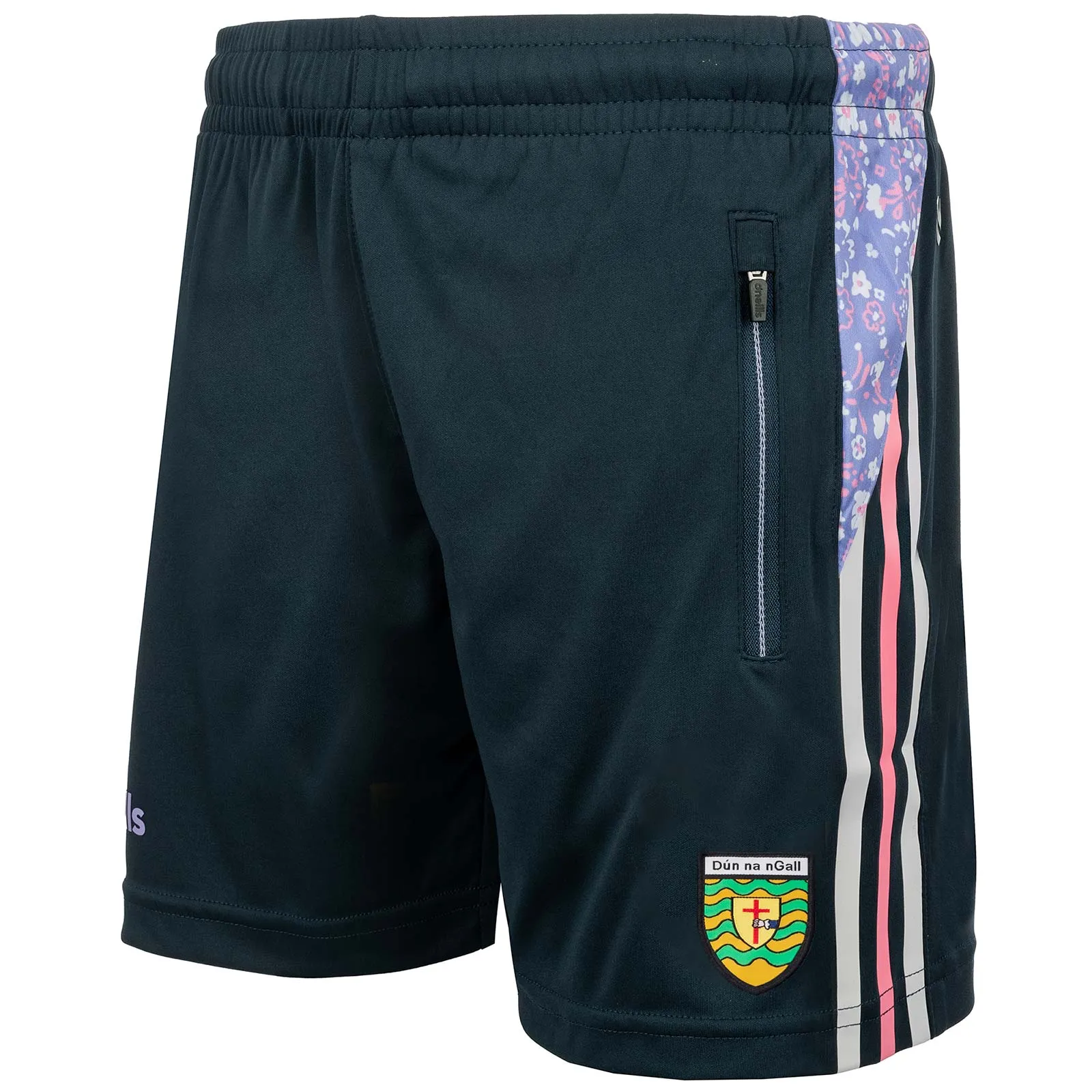 O'Neills Donegal GAA Ballycastle Girls Poly Shorts