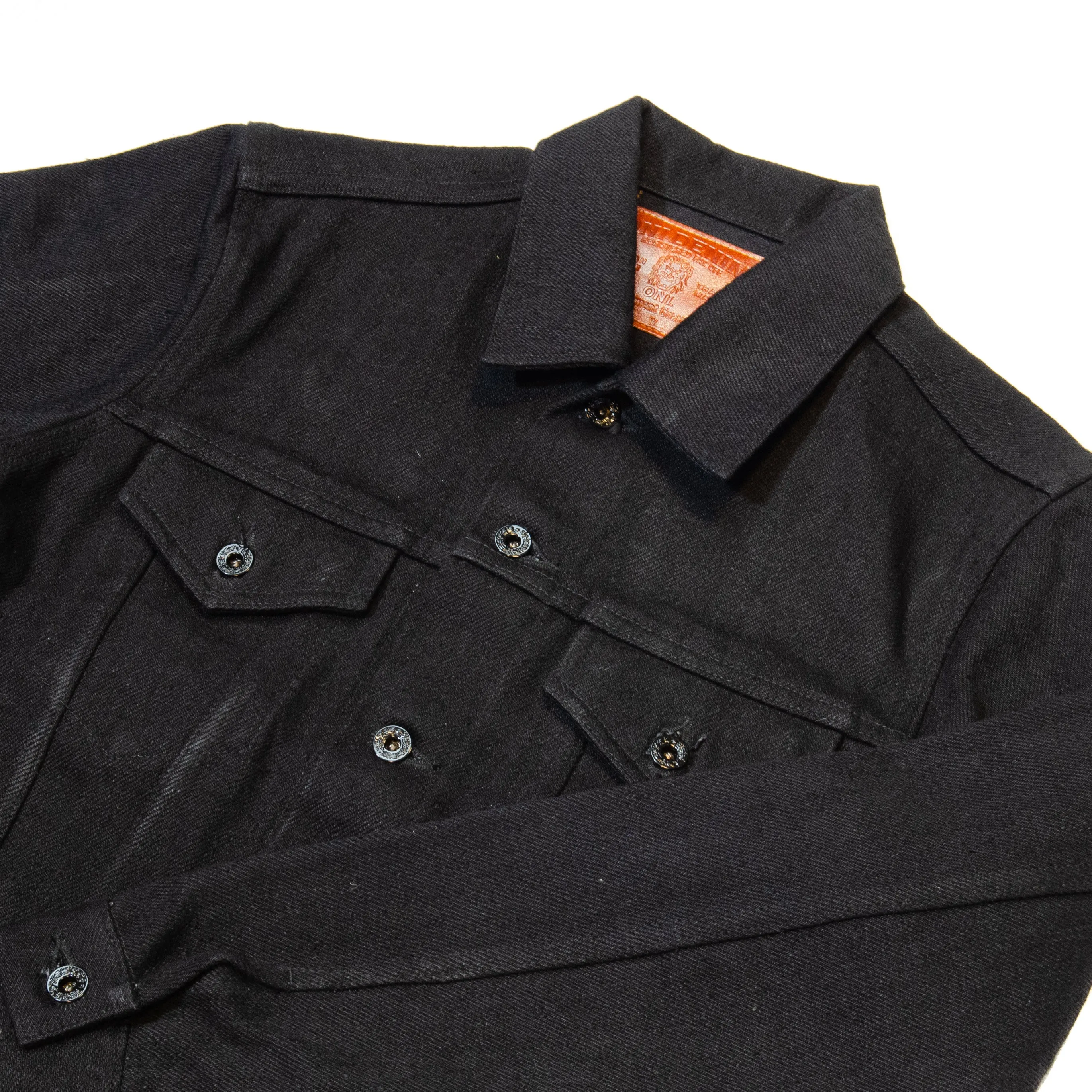 ONI 02527ZR-BK Secret Denim Jacket - Black