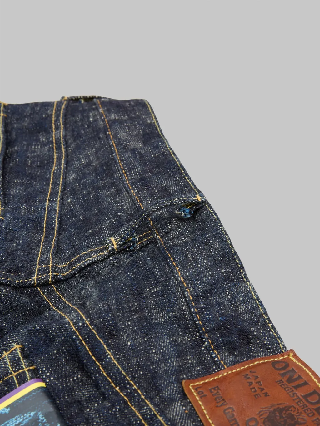 ONI Denim 902 "Kasuri" 17oz High Rise Relaxed Tapered Jeans