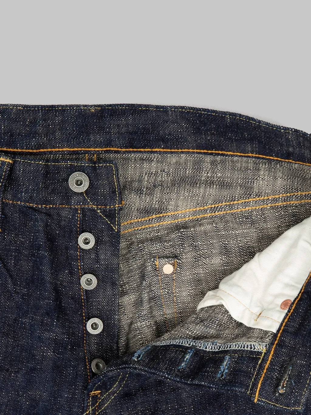ONI Denim 902 "Kasuri" 17oz High Rise Relaxed Tapered Jeans