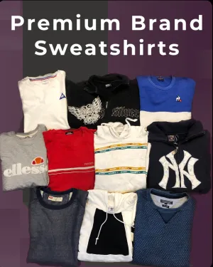 Only Premium Brand Sweatshirts including Lacoste Nike Polo Ralph lauren Adidas and other brands