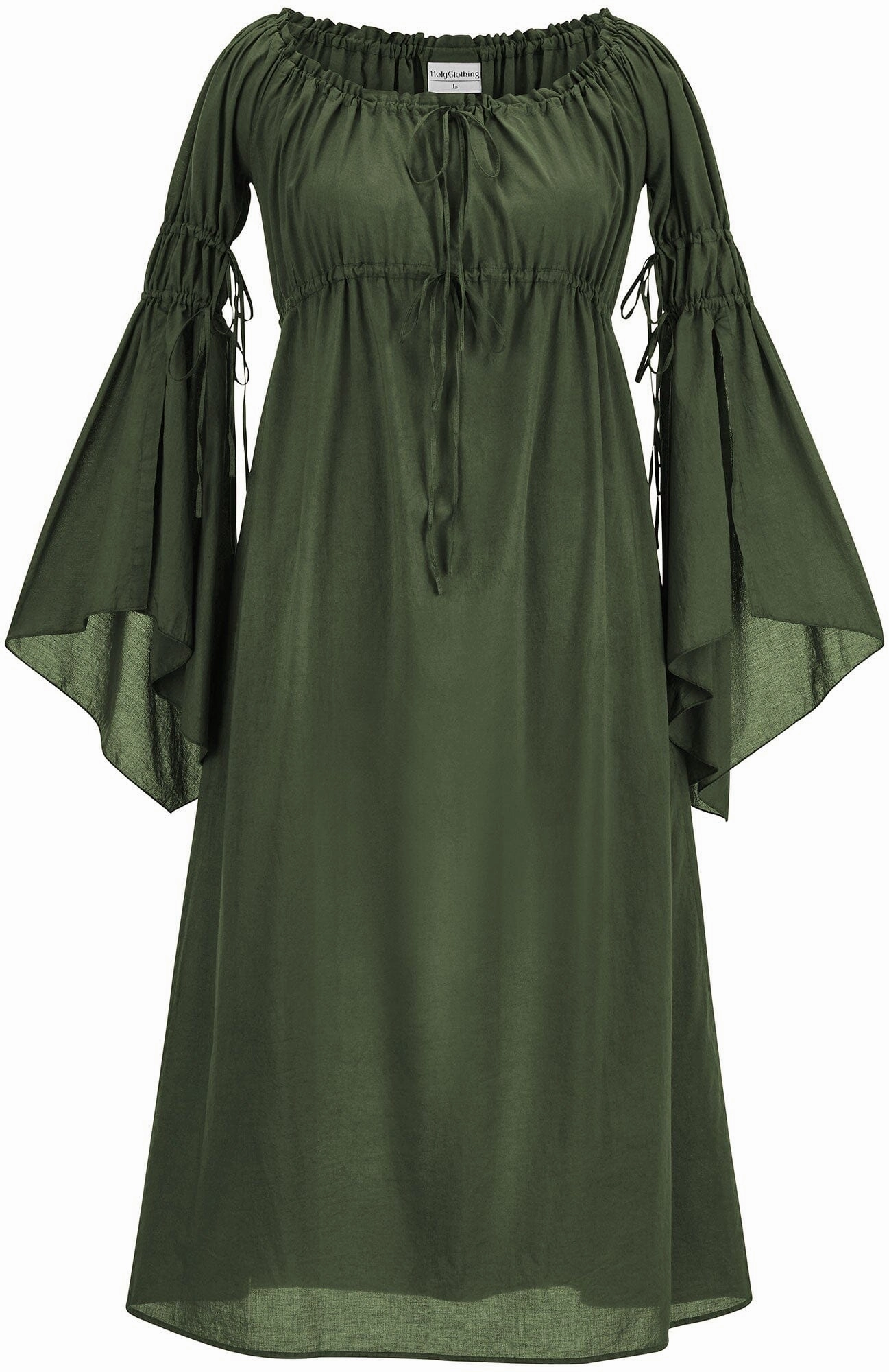 Walk Easy Oona Maxi Chemise Limited Edition Moss Green