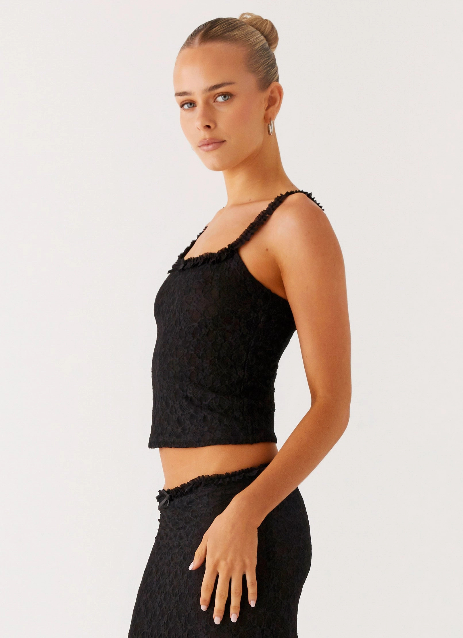 Ophira Cami Top - Black Extra Layer Piece