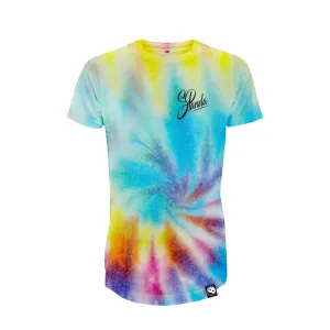 Organic Custom Tie-Dye Anniversary SPanda Long Tee
