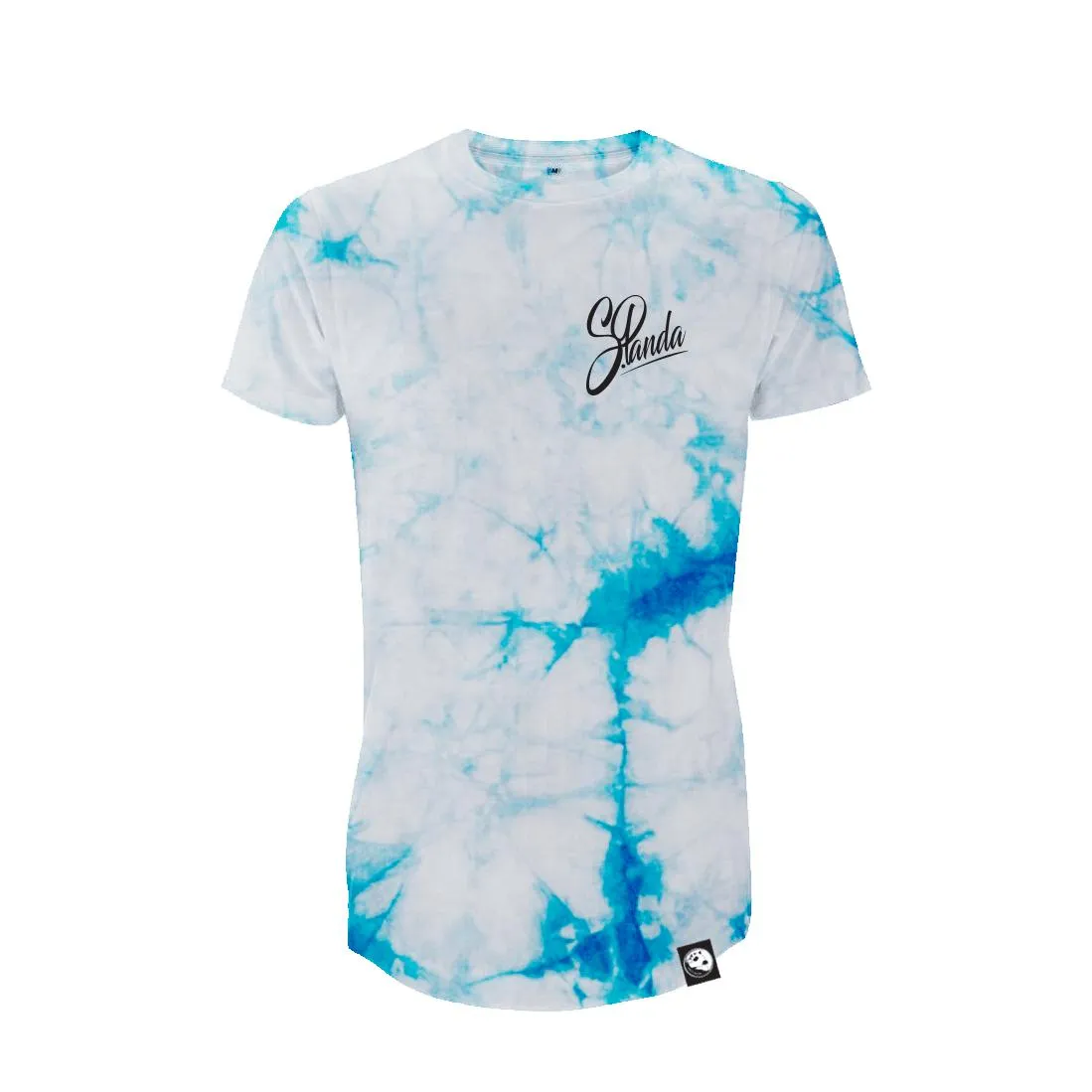 Organic Custom Tie-Dye Anniversary SPanda Long Tee