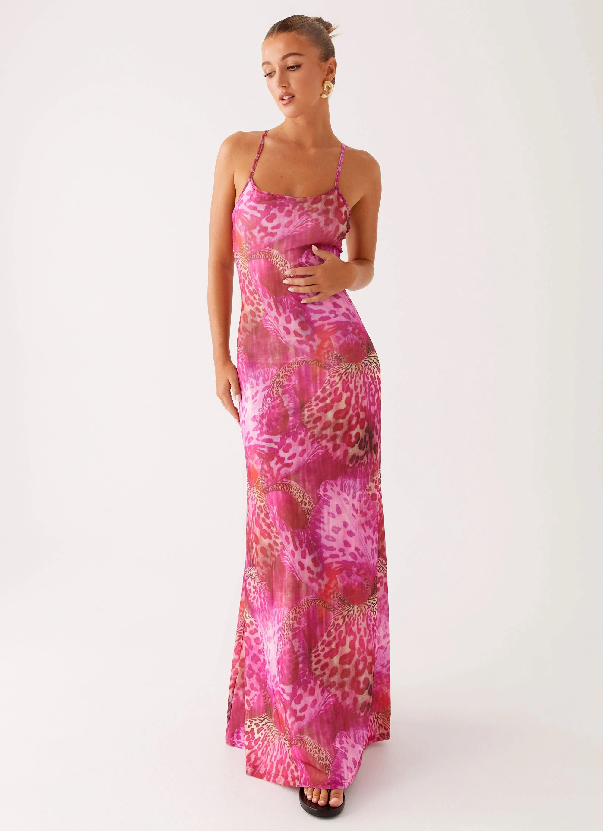 Daily Favorite Everett Maxi Dress - Lavender Lagoon