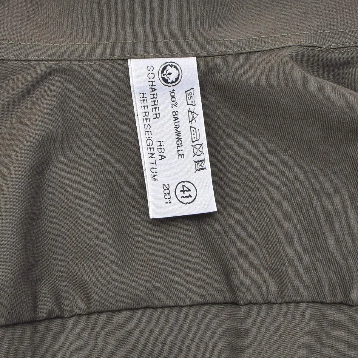 Original Austrian military olive field service shirts federal lightweight NEW