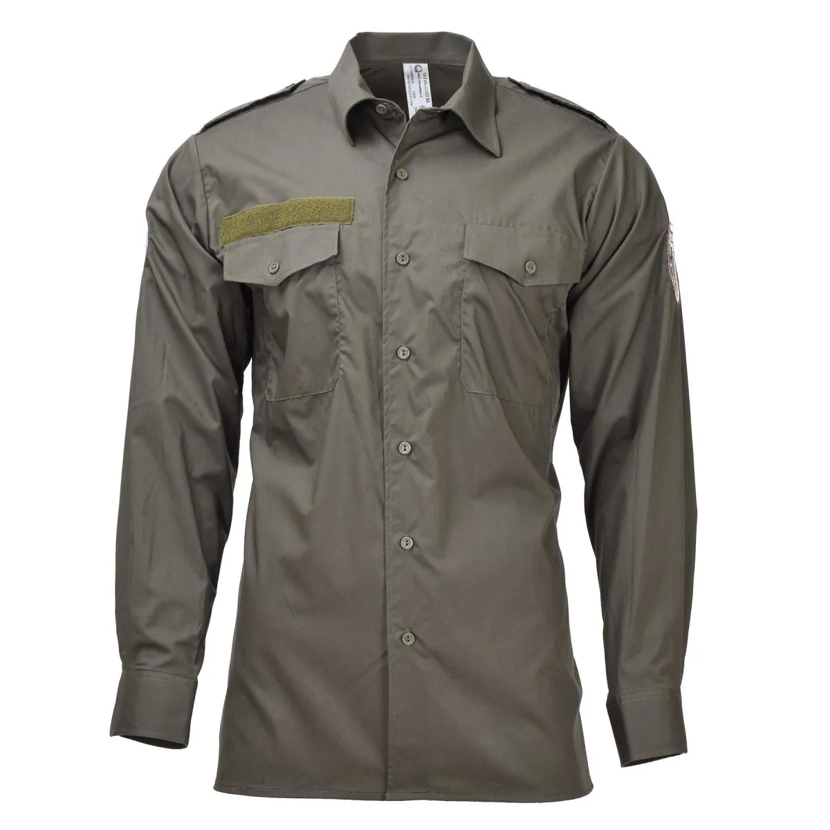 Original Austrian military olive field service shirts federal lightweight NEW