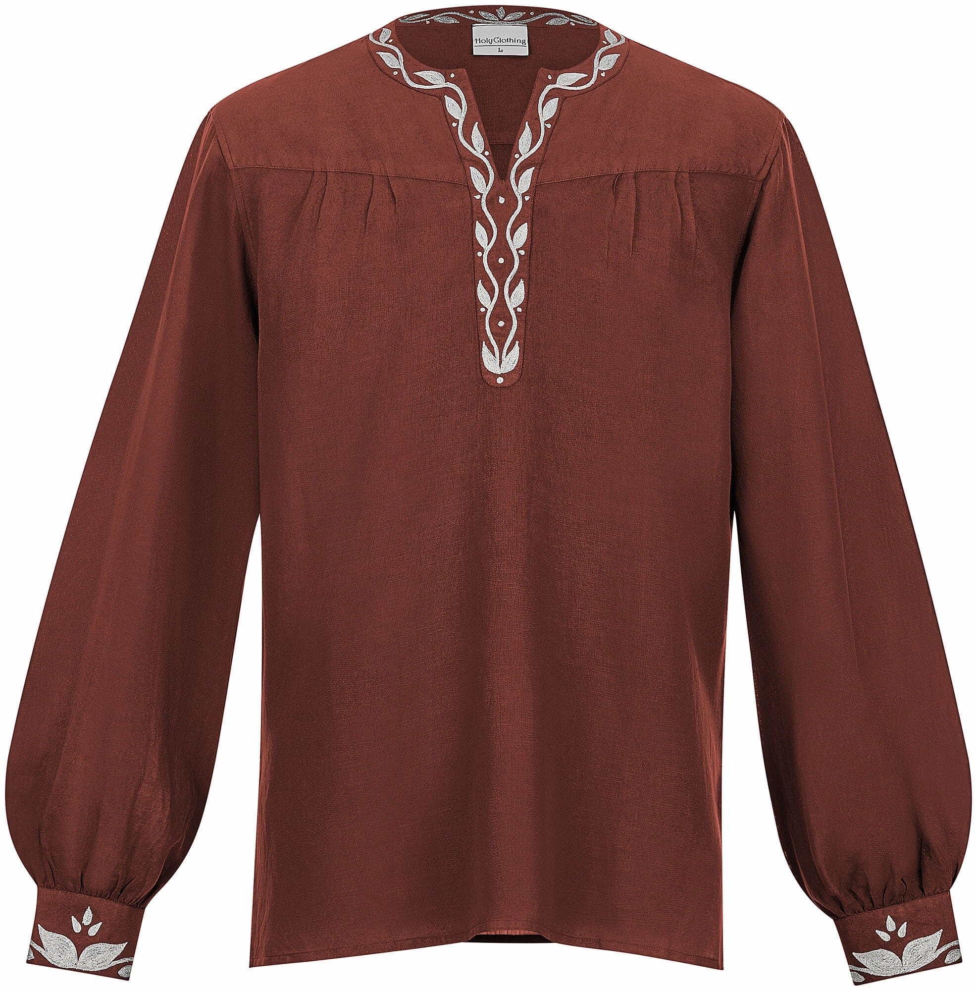 V-neck Blouse AbrasionResistantEdging Orion Limited Edition Harvest Auburn