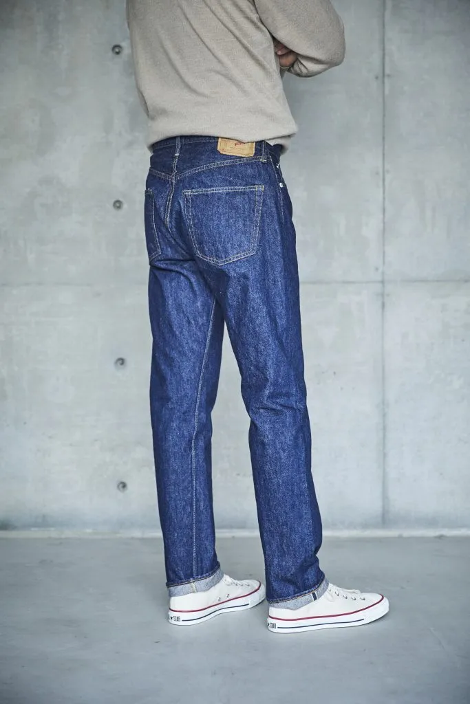 orSlow 107 Slim Fit Original Jeans - Denim One Wash