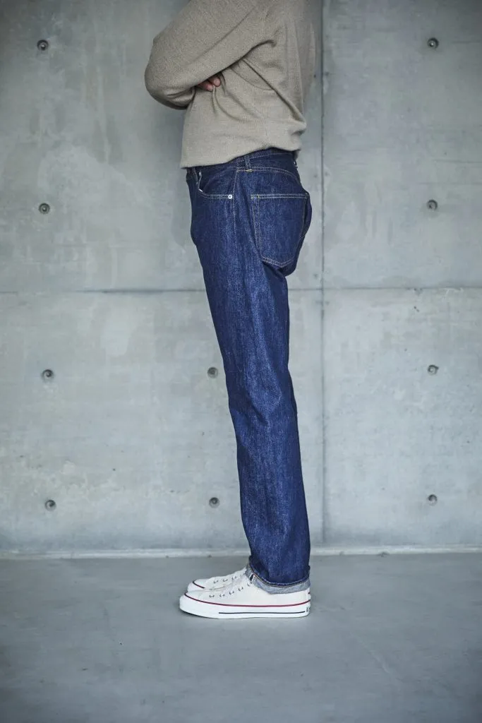 orSlow 107 Slim Fit Original Jeans - Denim One Wash