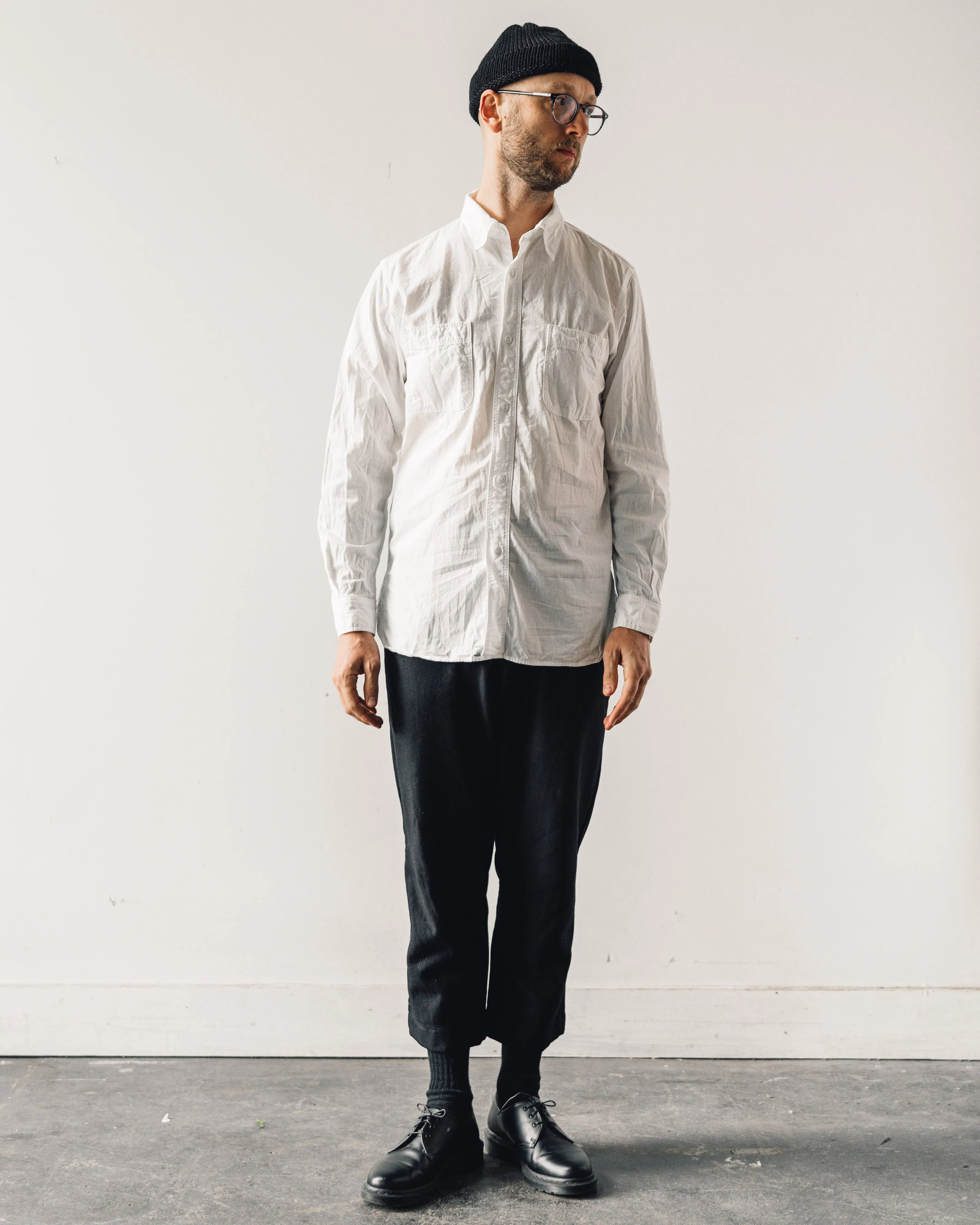 orSlow Chambray Shirt, White