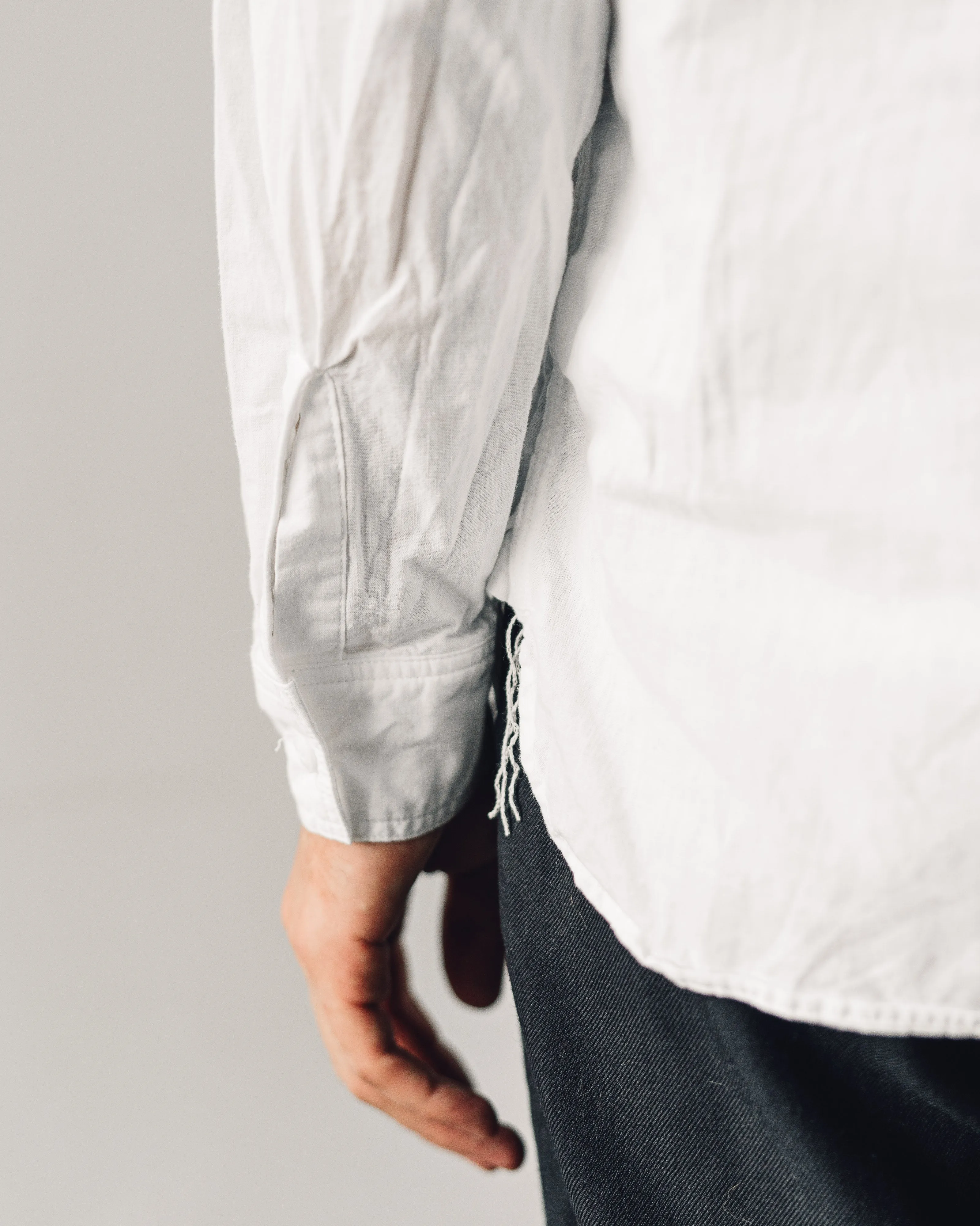 orSlow Chambray Shirt, White