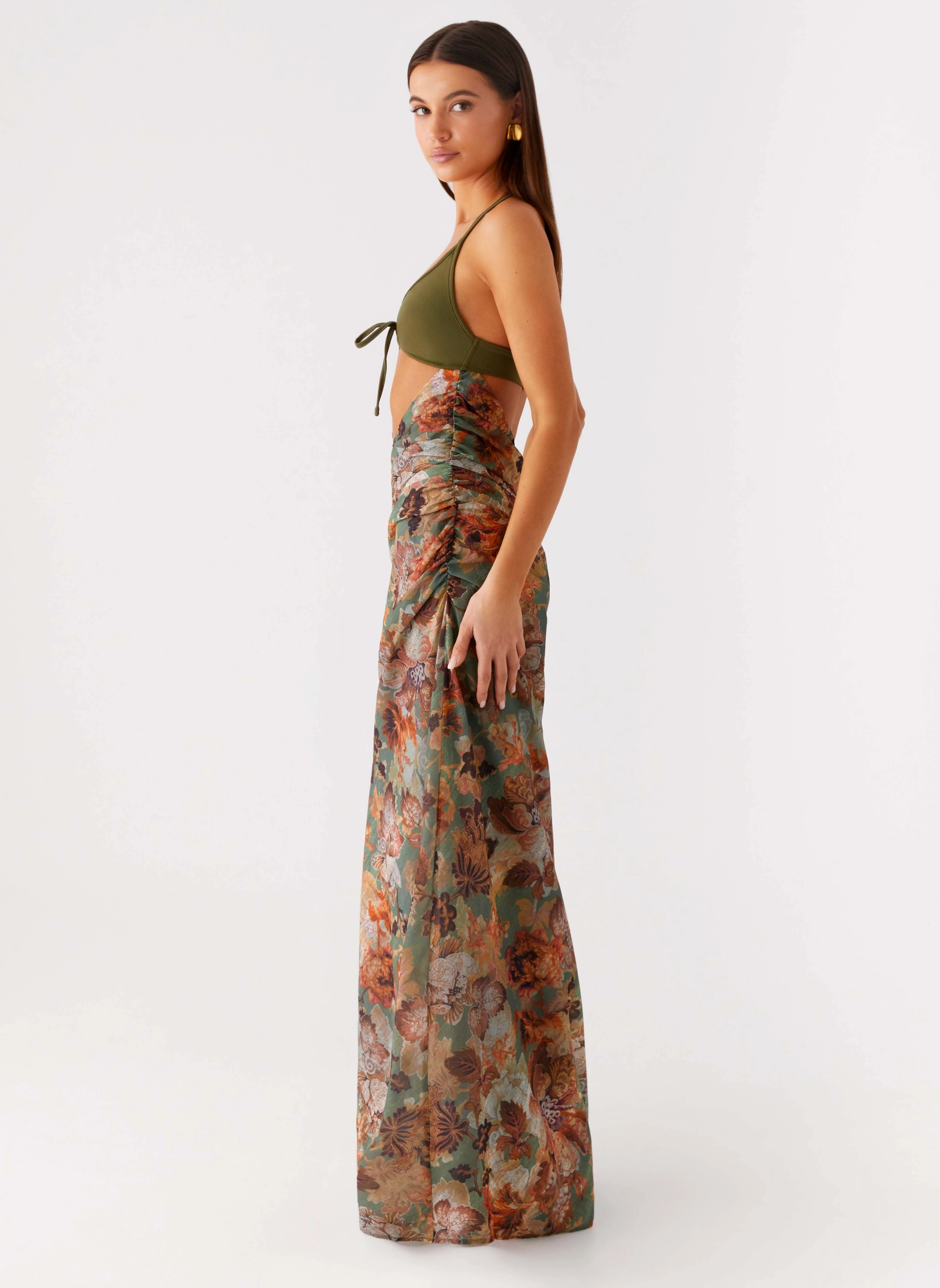 Smart Fashion Overgrown Maxi Dress - Vintage Blossom