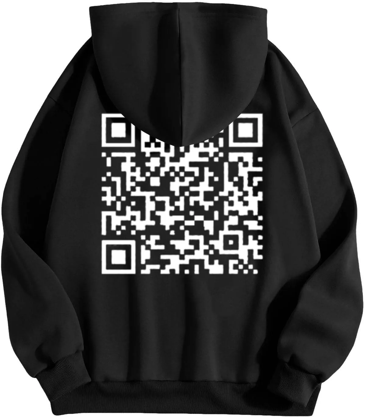 Oversized Hoodie for Men Good Things Take Time & Rose Shape Print Pullover Tops Drop Shoulder Comfy Oversize Fashion Graphic