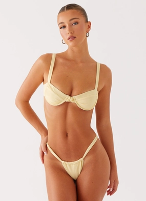 water sports Gala Underwire Bikini Top - Yellow