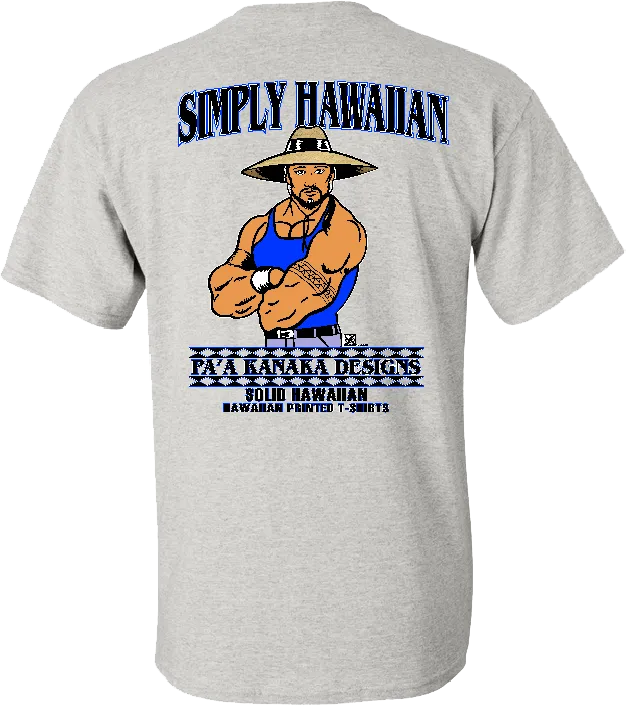 PA'A KANAKA DESIGNS Blue - PA'A MAN - SIMPLY HAWAIIAN