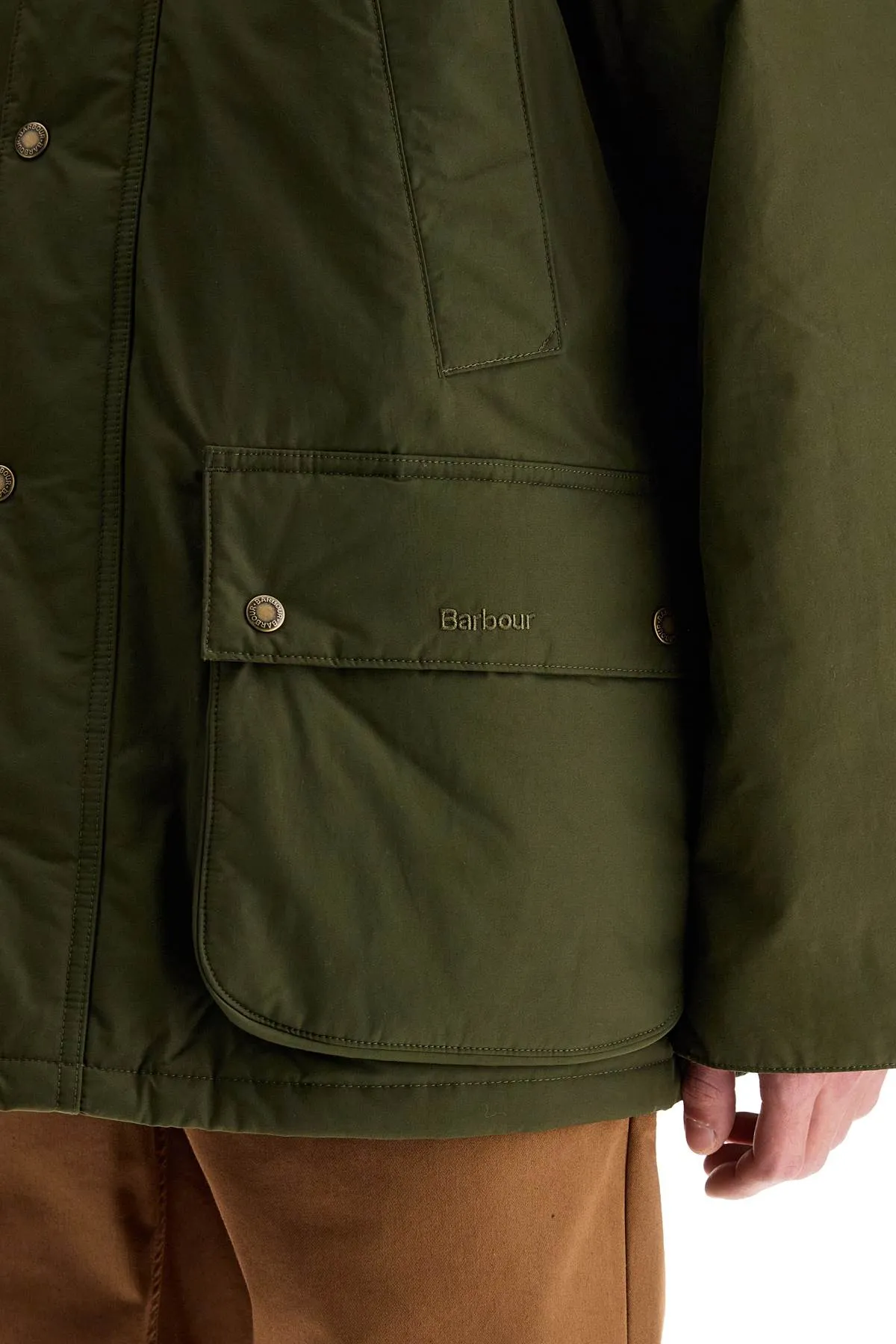 padded bedale jacket BRCPS1094UT2889 BEECH