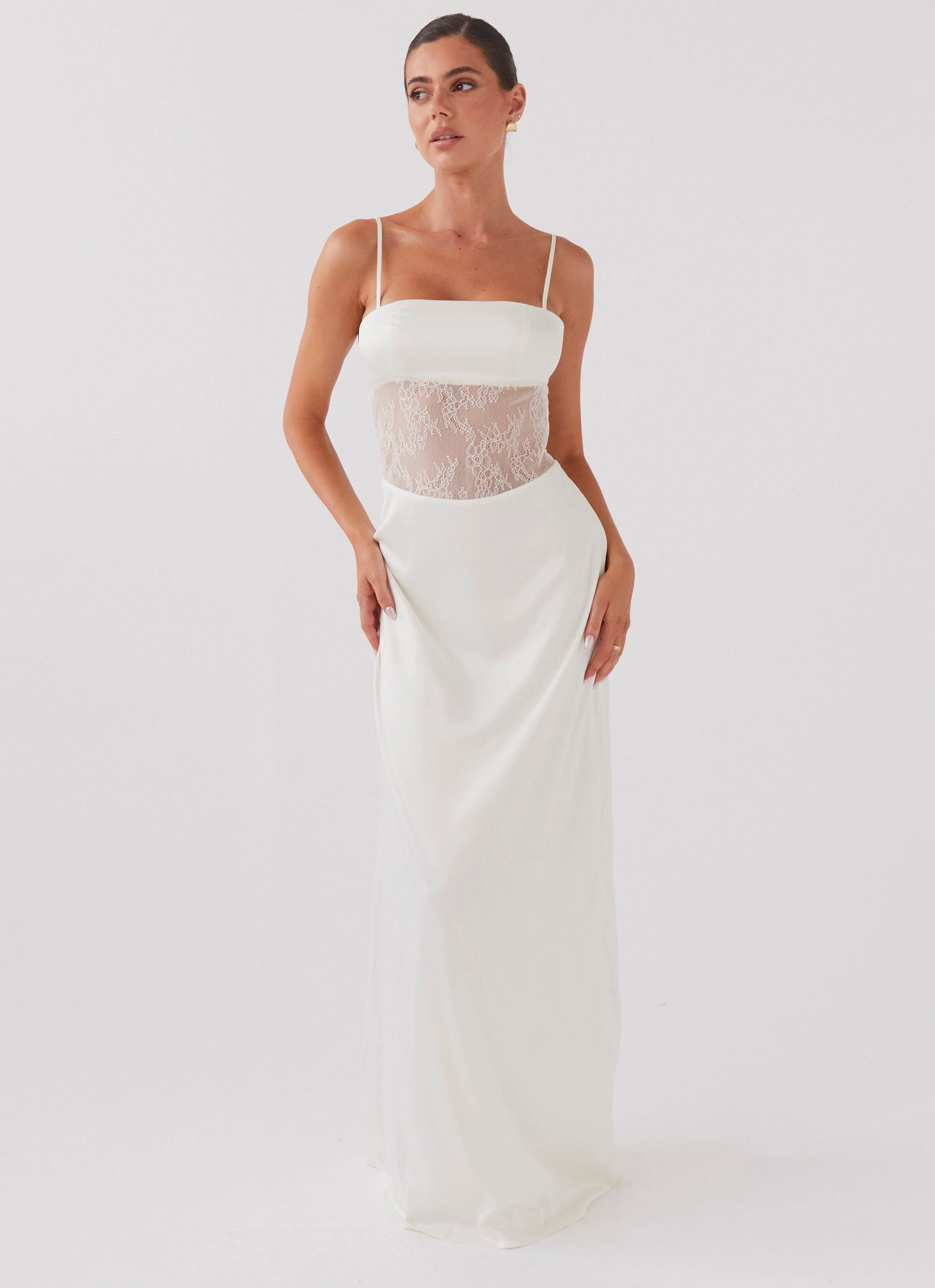 Flow Ready Palais Royale Lace Maxi Dress - Antique