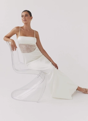 Palais Royale Lace Maxi Dress - Antique Classic wrap dress