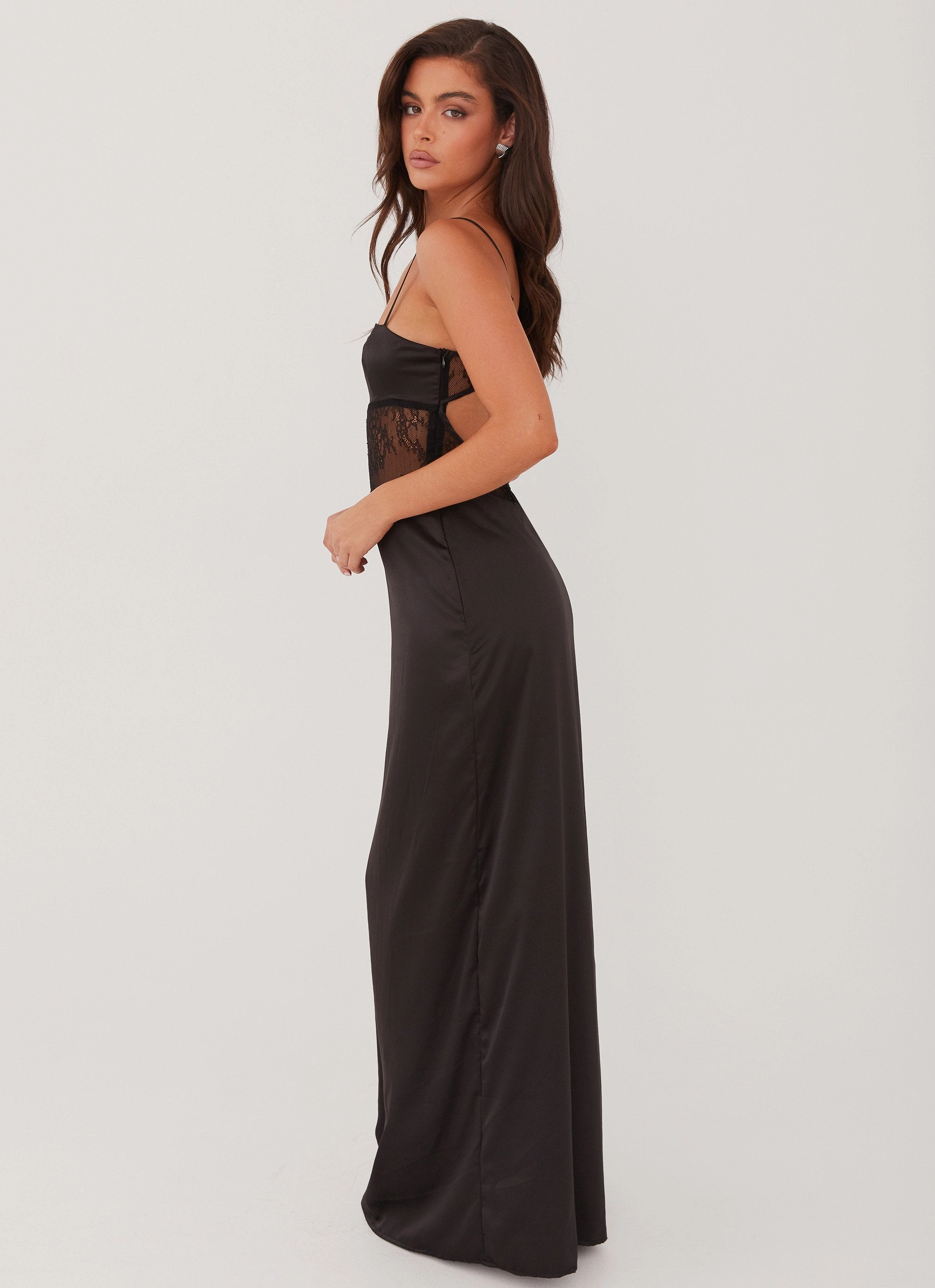 Palais Royale Lace Maxi Dress - Black All Timewear All-Day Wear