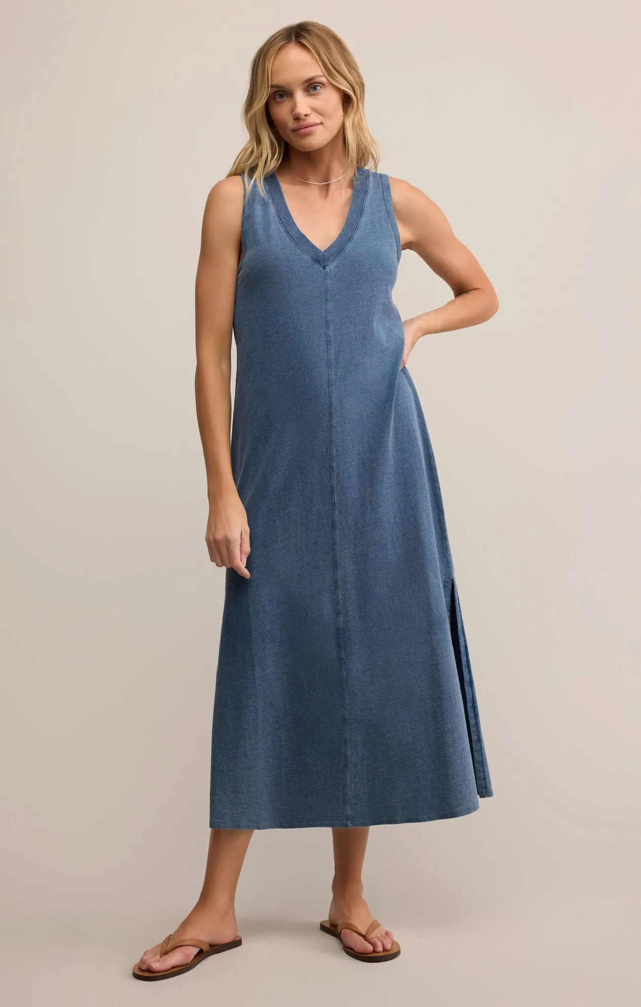 Formal dinner wear Blue Sky Palisades Denim Dress