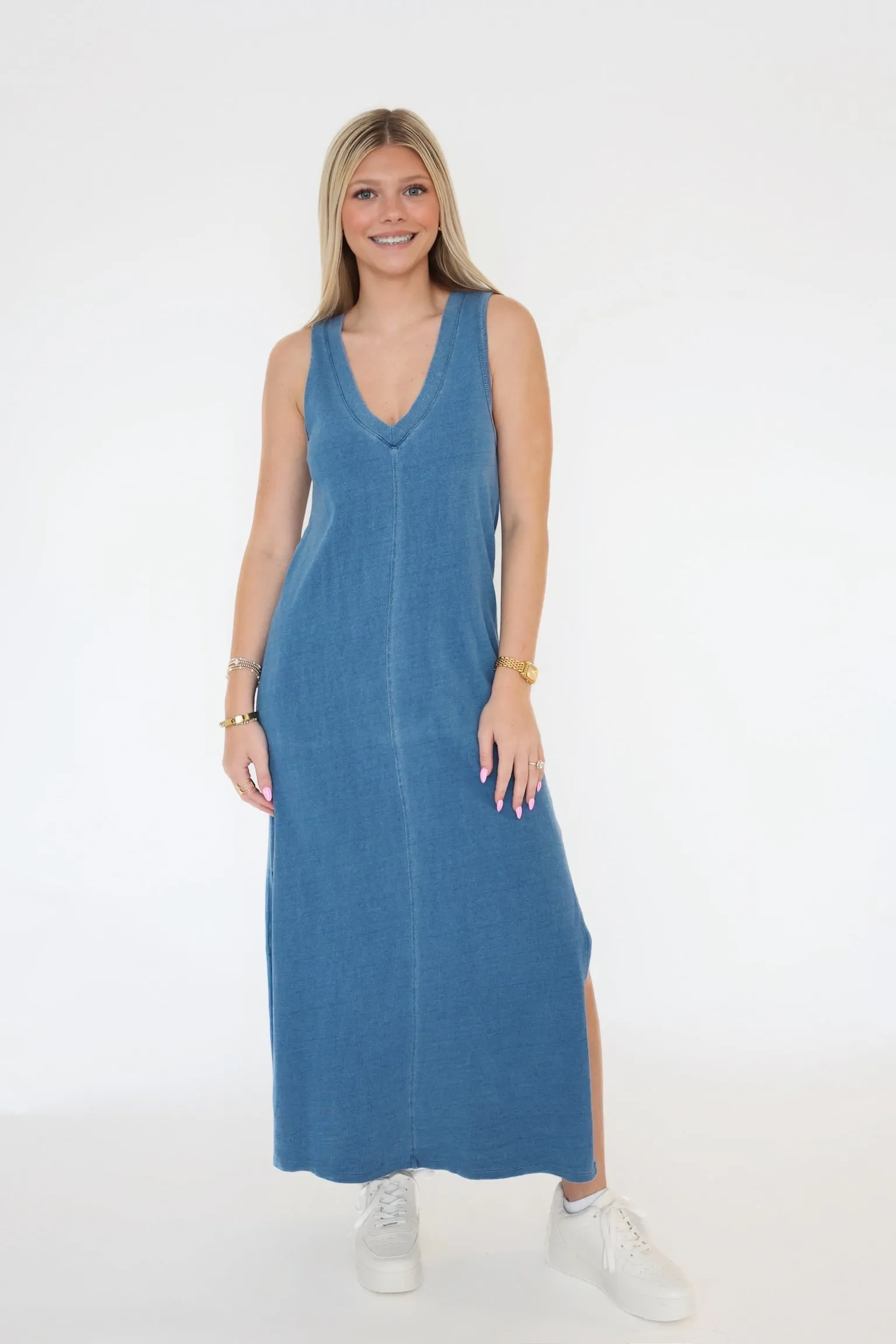 Calm Mood Palisades Denim Dress