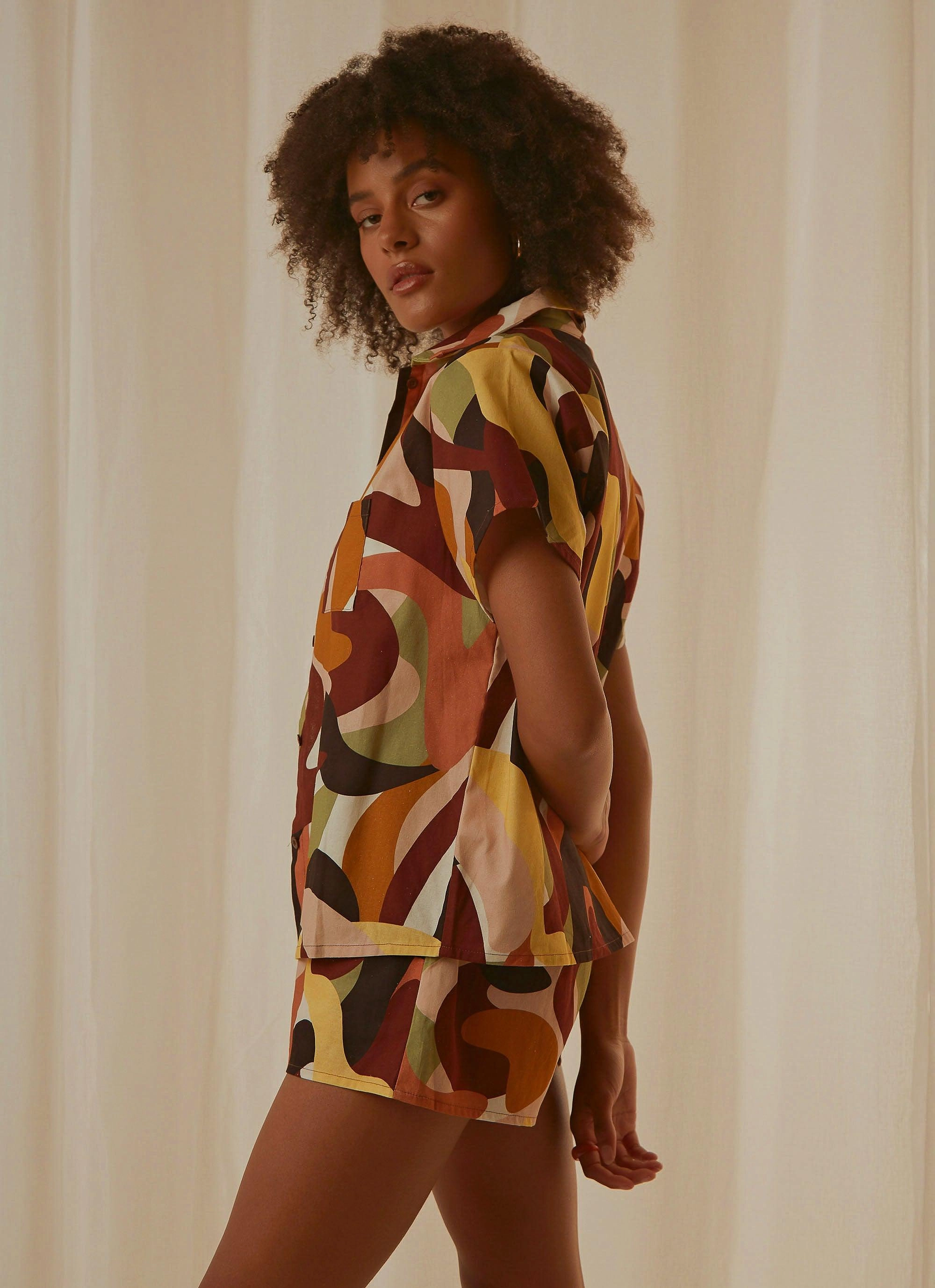 Paloma Shirt - Tropicola Seamless Knit Design BondedEdges