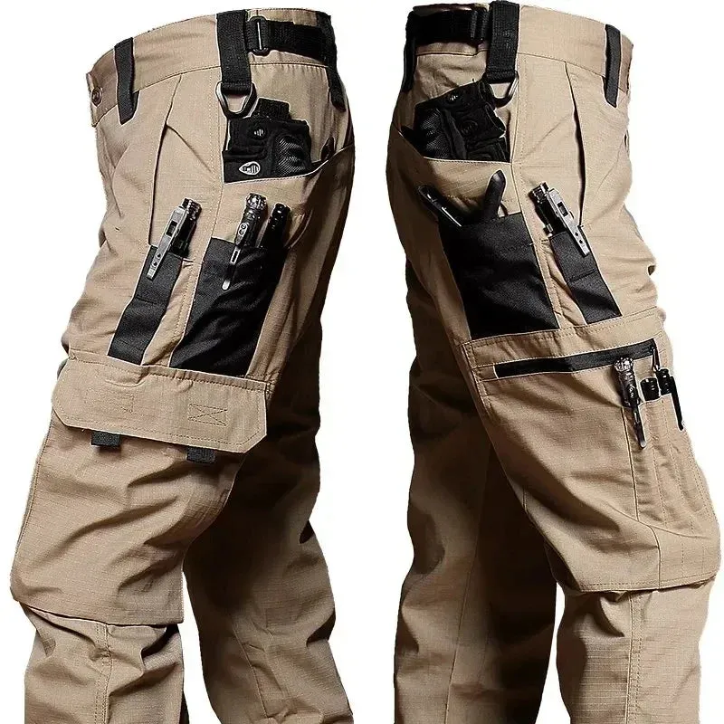 Pants: Camo Cargo Pant.  Multi-pocket Ripstop. Waterproof. Various Colors