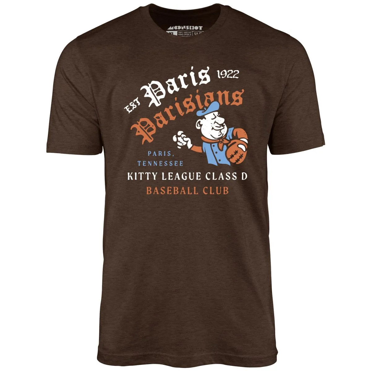 Paris Parisians - Tennessee - Vintage Defunct Baseball Teams - Unisex T-Shirt