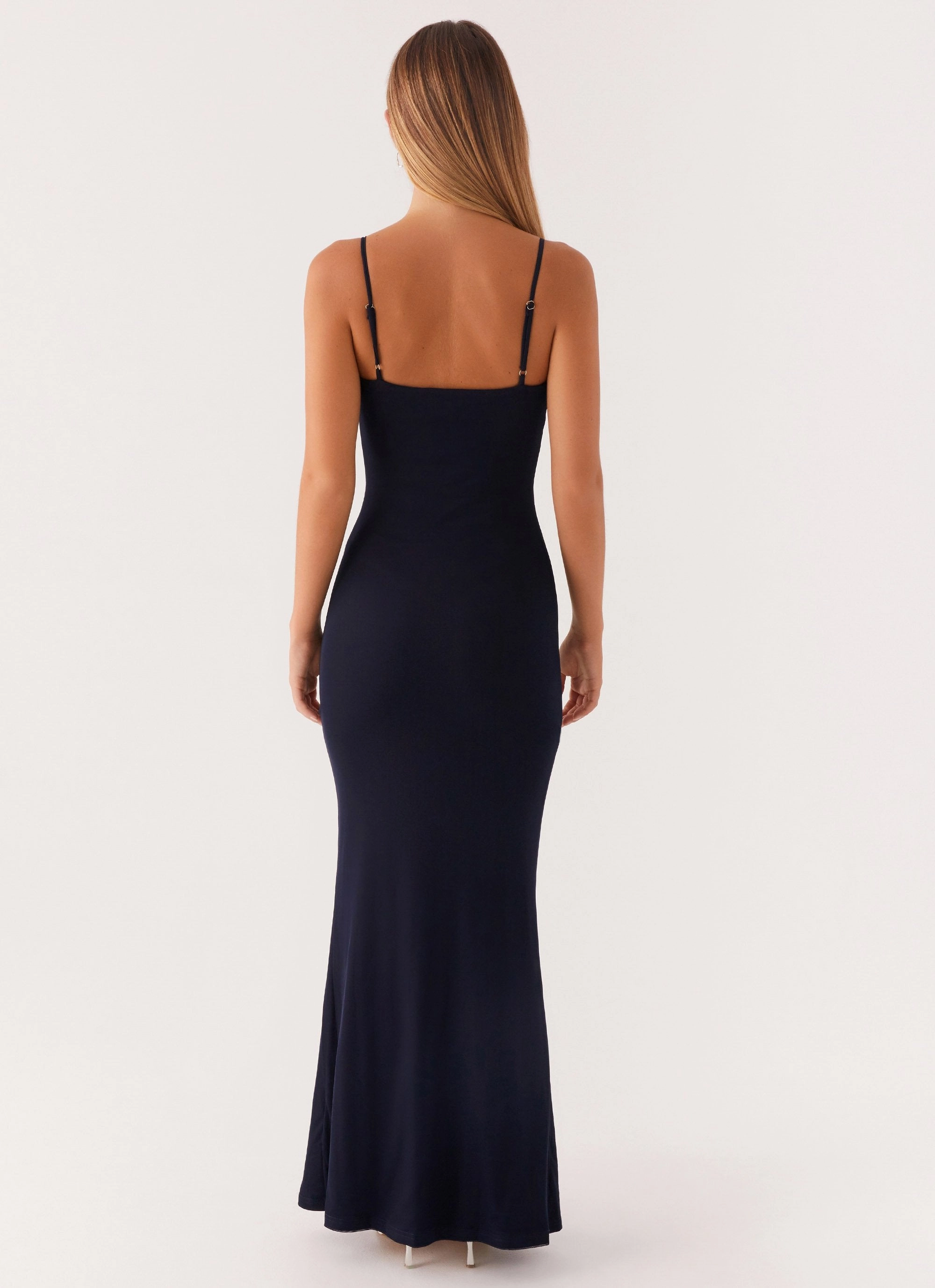 Flattering Comfort Wear Part Of You Maxi Dress - Navy