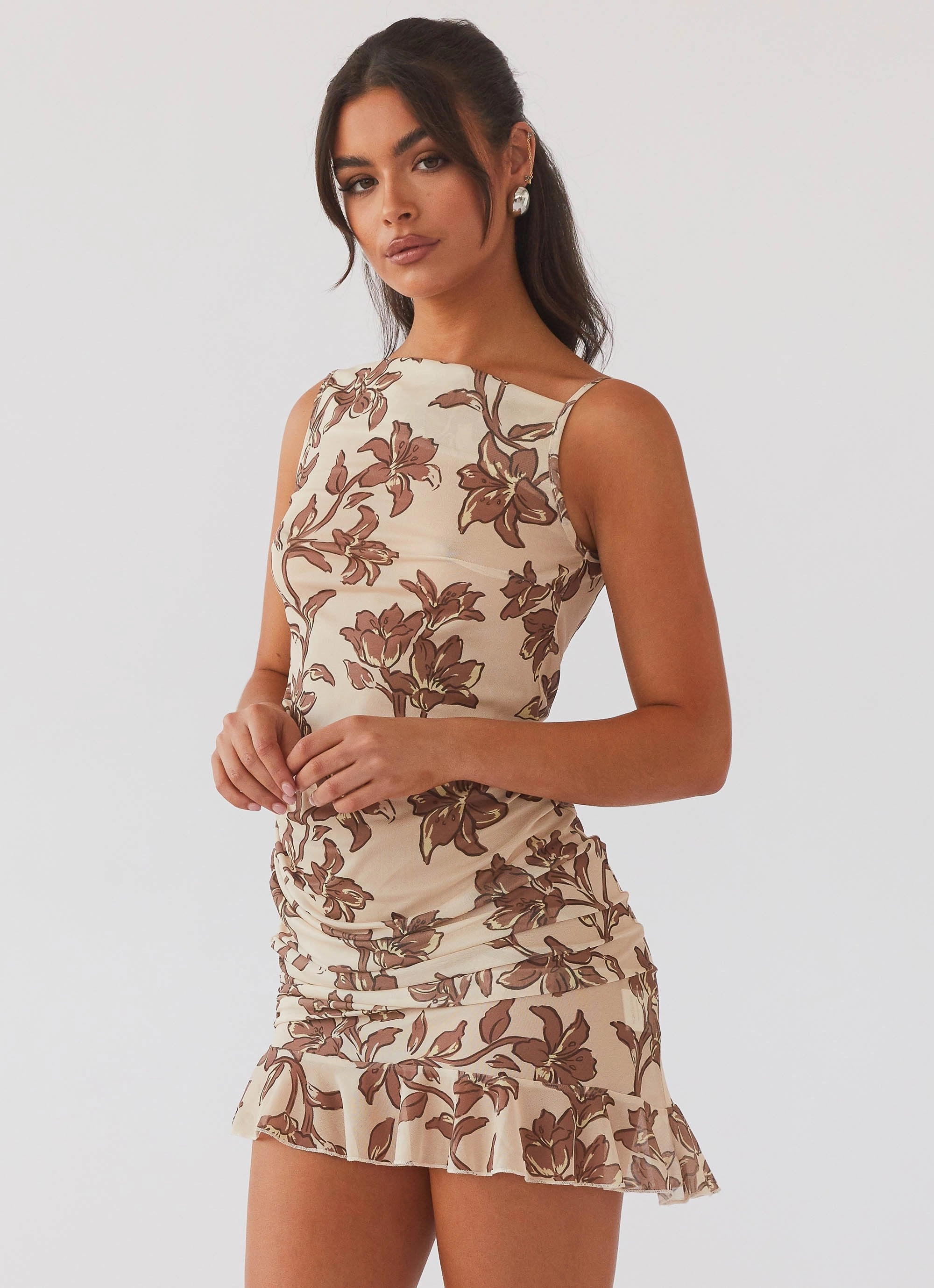 sophisticated appearance Perfect Layering Pass The Prosecco Mini Dress - Hazel Bloom