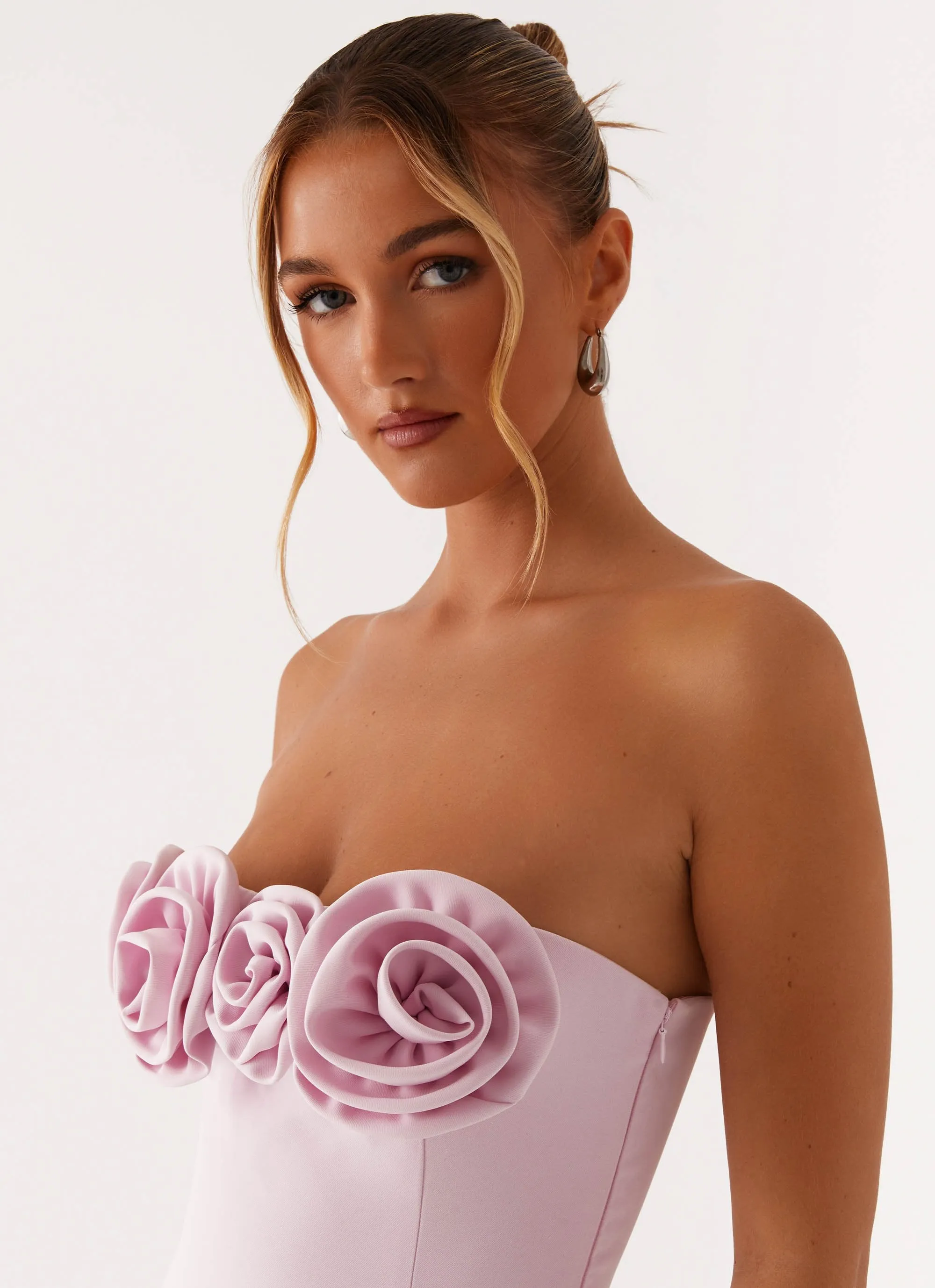 Casual Feel Work Option Patsie Strapless Mini Dress - Pink