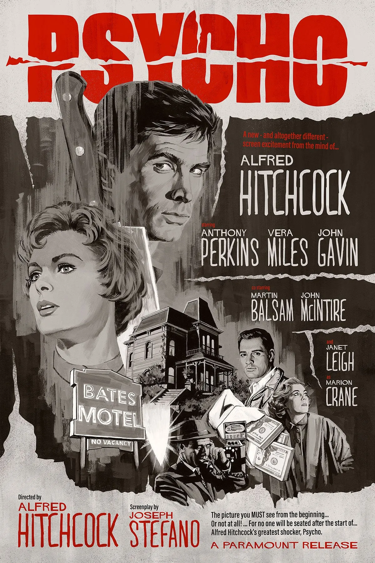 Paul Mann - "Psycho" print