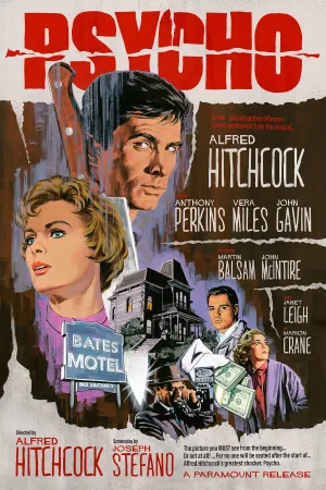 Paul Mann - "Psycho" print